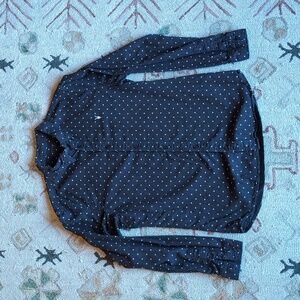 Allsaints button down polka dot